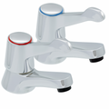 Araya Qt Basin Tap Pair Chrome
