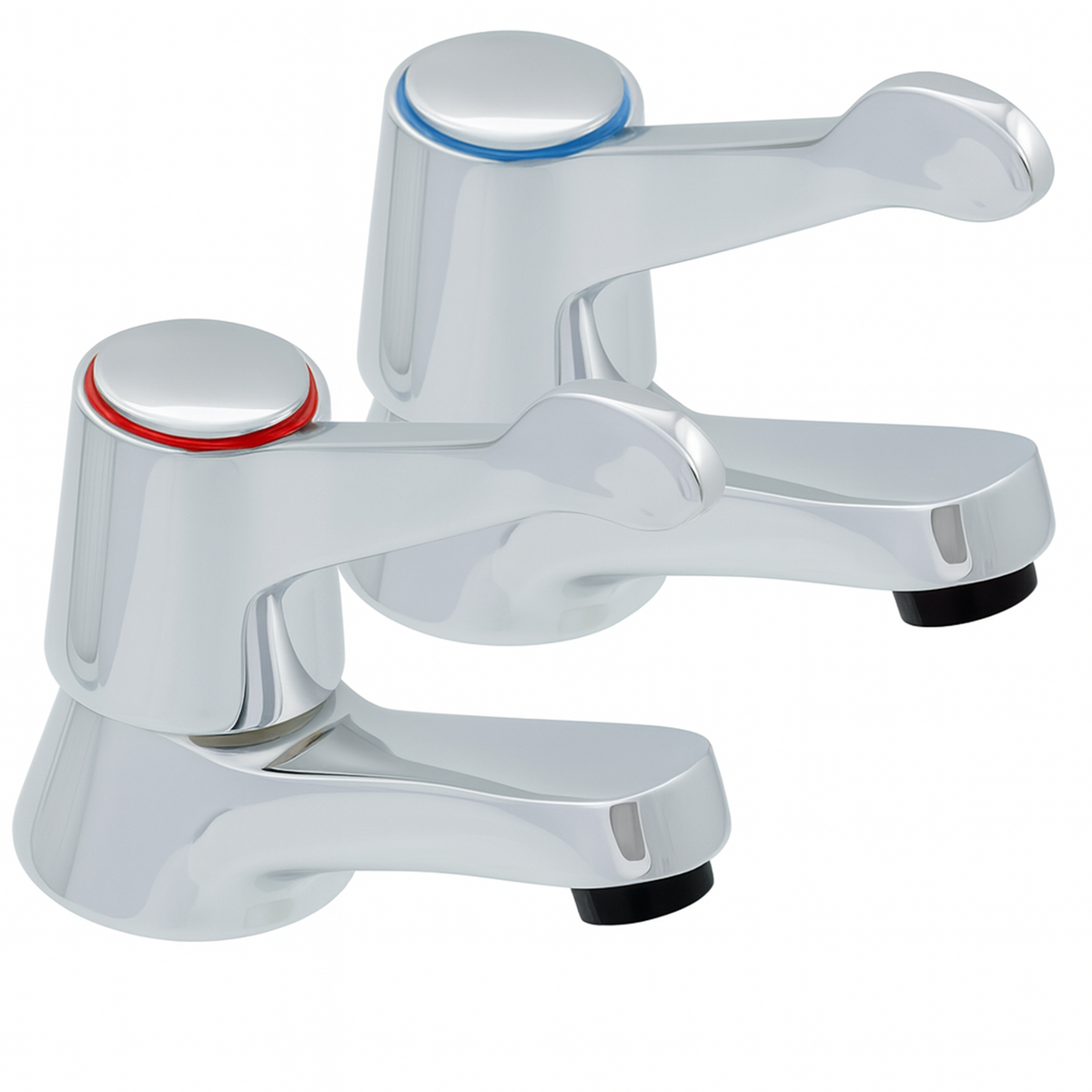 Araya Qt Basin Tap Pair Chrome