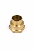 15mm x 1/2" Brass Straight Adaptor – Compression to Female Iron