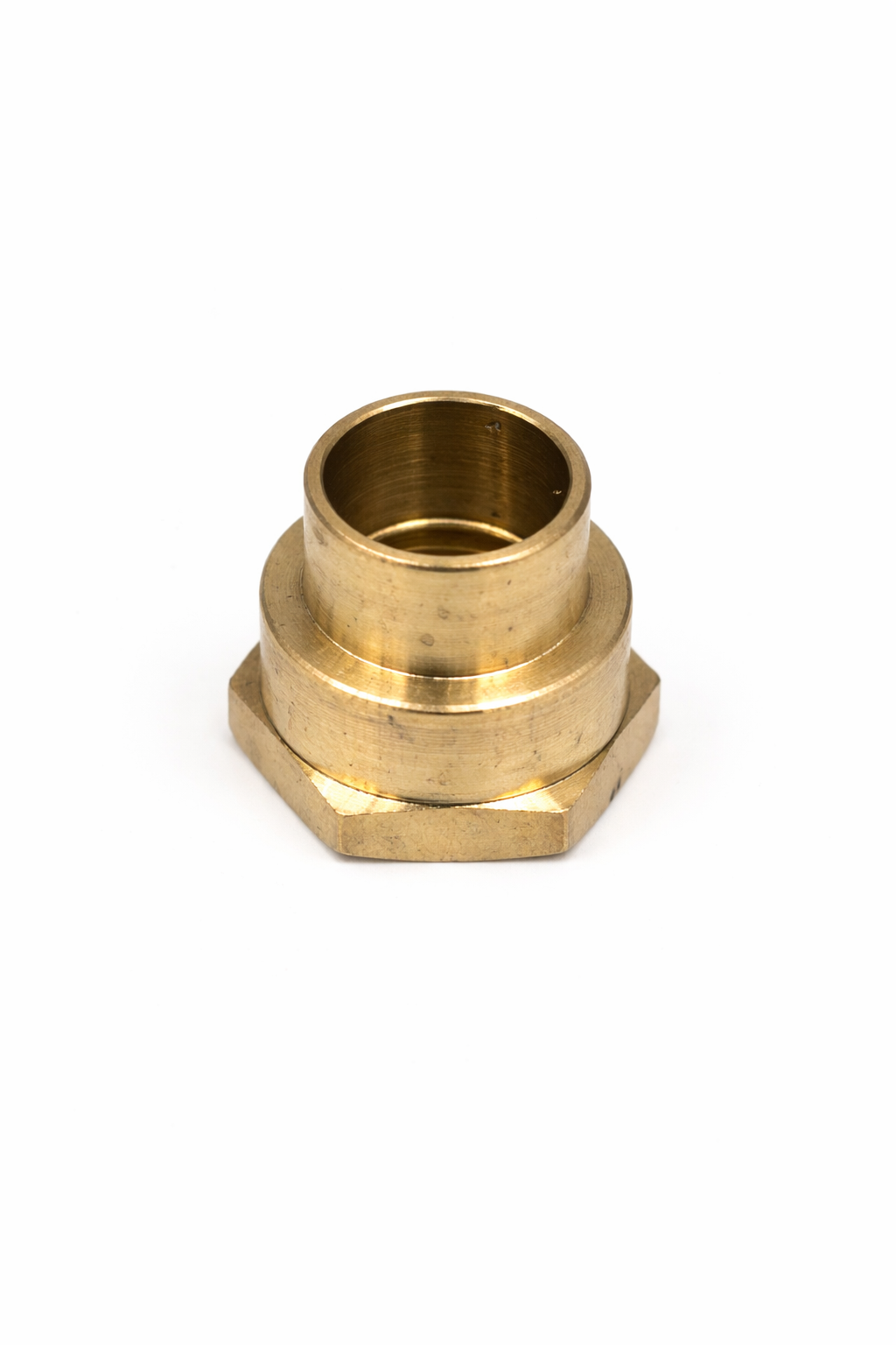 15mm x 1/2" Brass Straight Adaptor – Compression to Female Iron