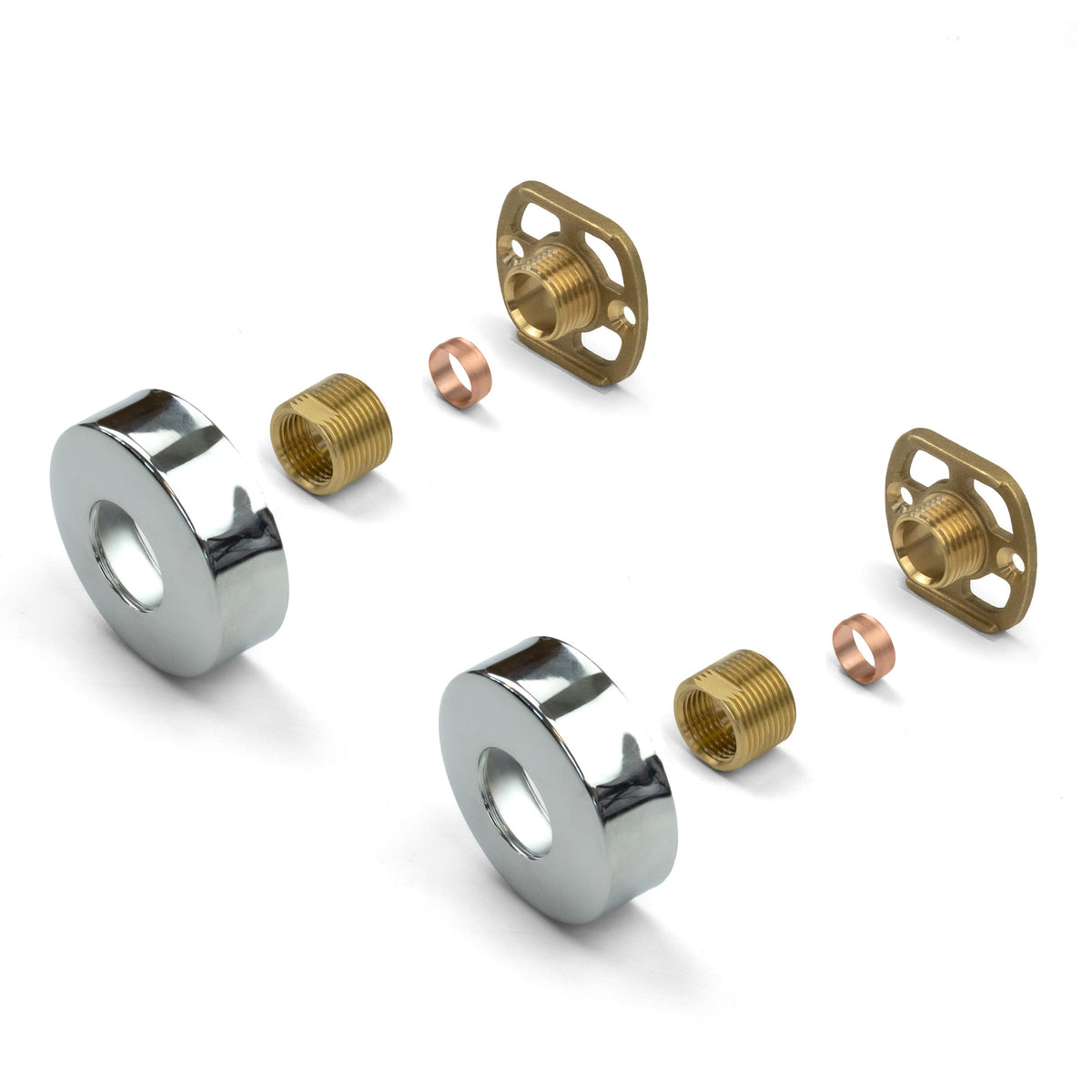 Wall Mounted Round Shower Fixing Plates