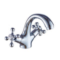 Otus Classic Double Lever Basin Tap – Chrome, X-Head Handles