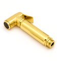 Solid Brass Bidet Spray Head – Polished Gold Finish