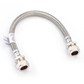 WRAS-Approved Flexible Tap Connector – 15mm x 15mm Compression, 30cm