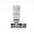 15mm Straight Westherm Classic Thermostatic Radiator Valve – Single, White