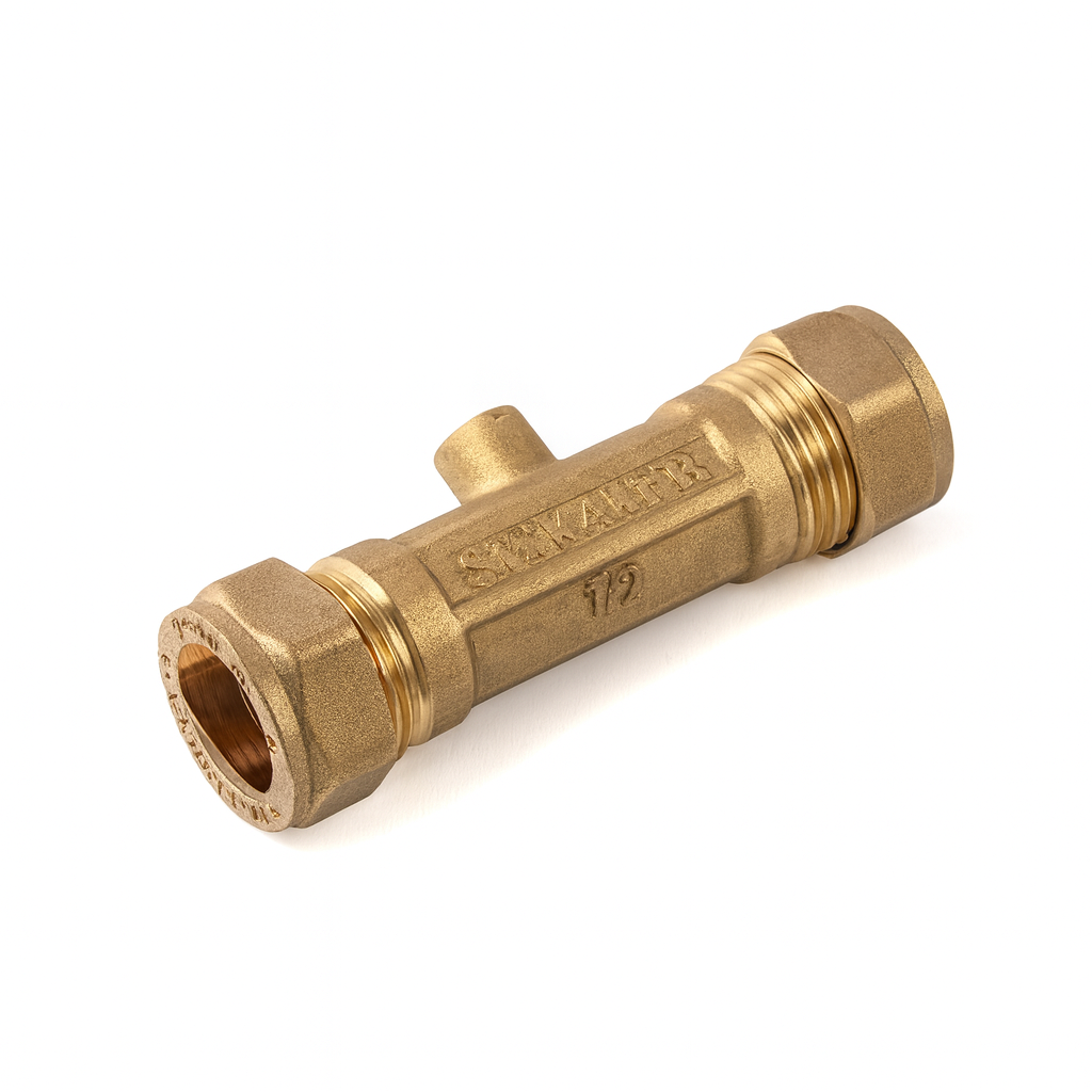 15mm DZR Double Check Valve – Compression, C x C