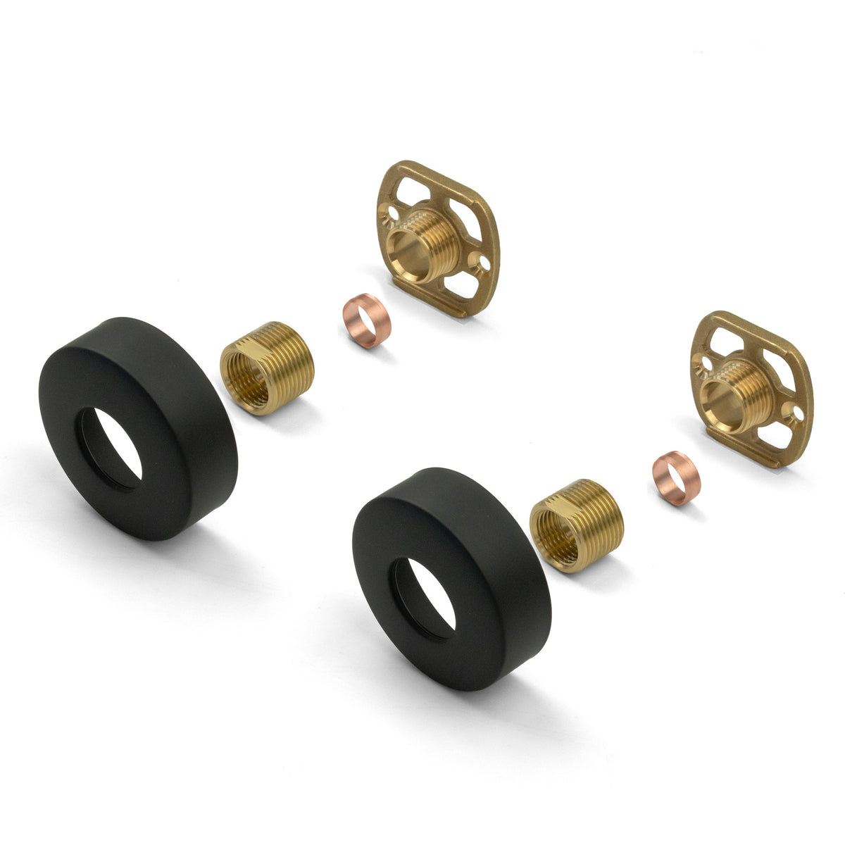 Wall Mounted Round Shower Fixing Plates