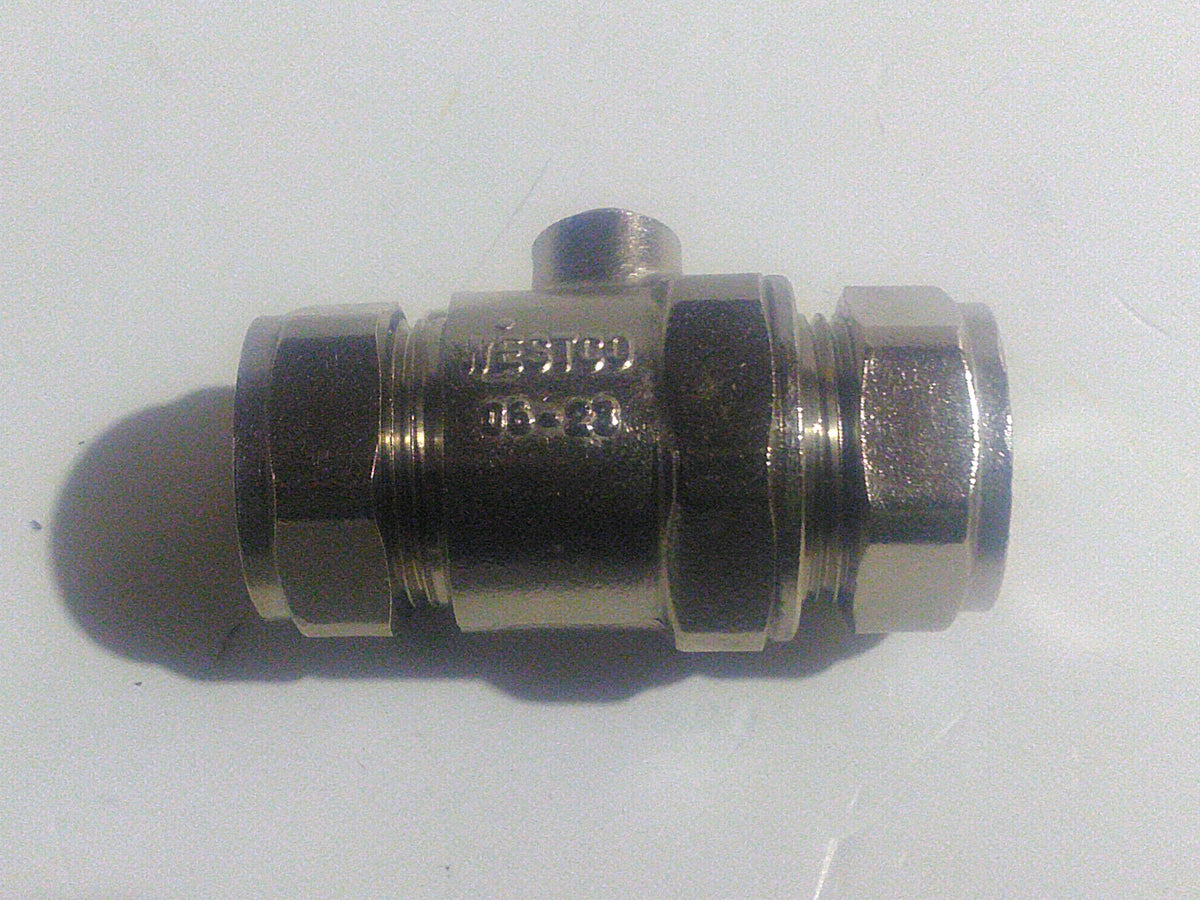22MM C x C Chrome Full Bore Isolating Valve