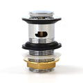 Click-Clack Basin Waste – Slotted, Brass Nut
