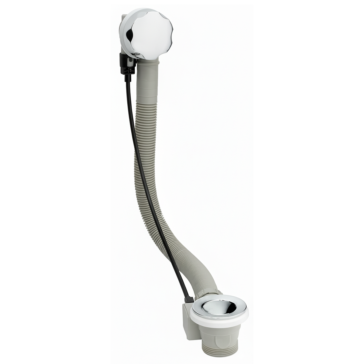 Deluxe Bath Combined Pop-Up Waste & Overflow – Chrome
