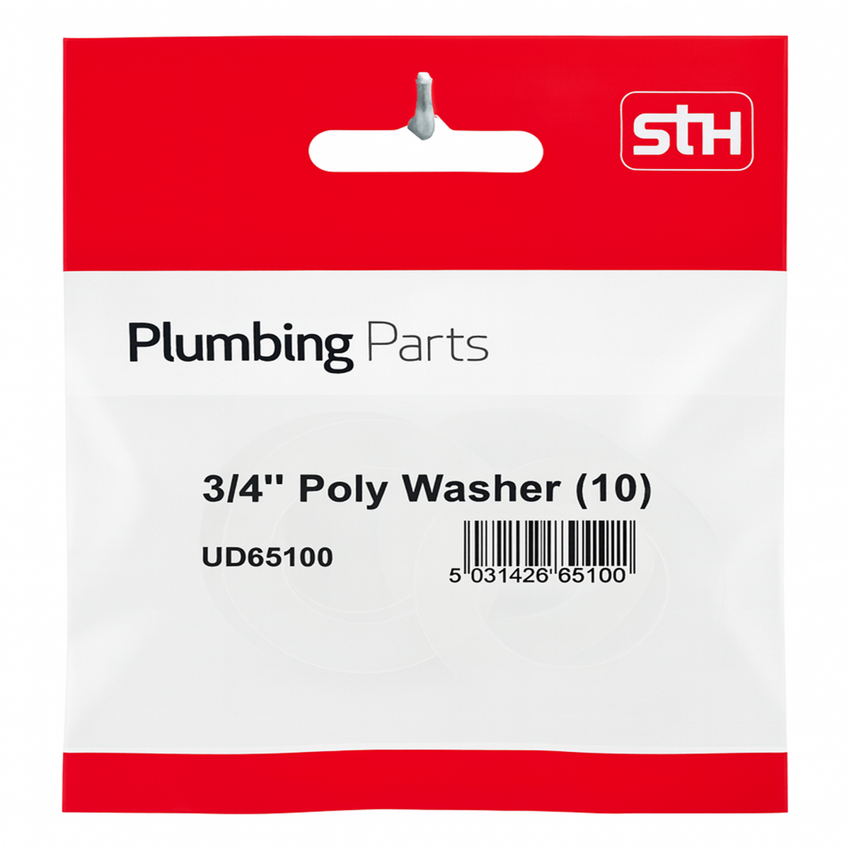 3/4" Poly Washer (Pack of 10)