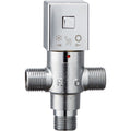 Square Thermostatic Mixing Valve – Chrome, Pre-Set 38°C Safety Lock
