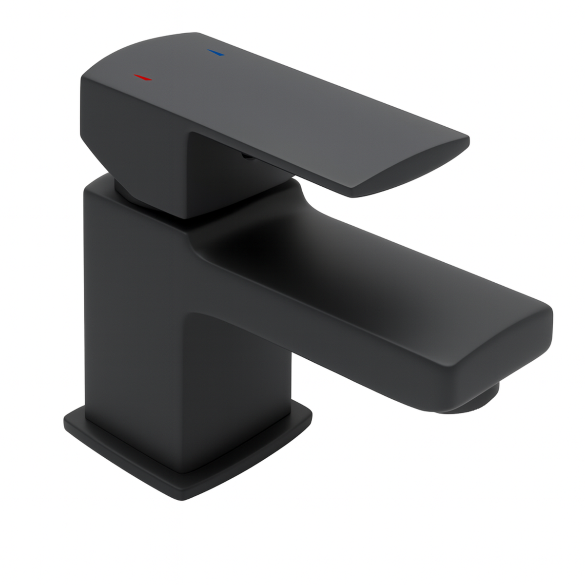 Manta Mini Mono Basin Mixer Black