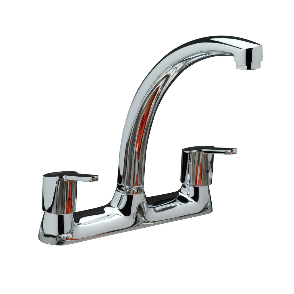 Clever Araya Mercia Urban Deck-Mounted Kitchen Mixer Tap – Chrome