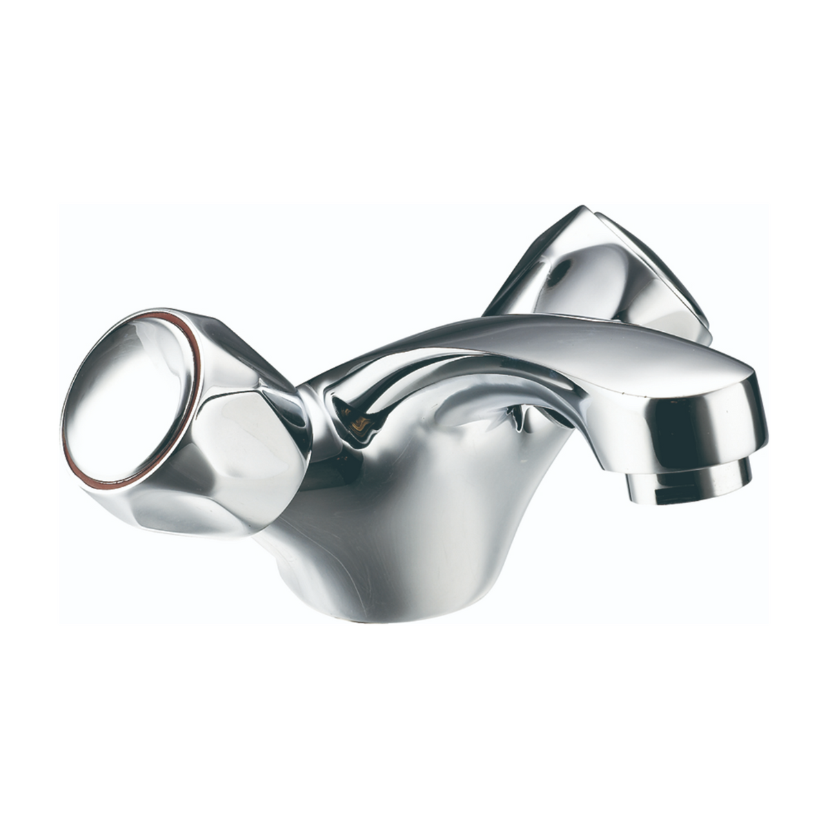 Kore WRAS-Approved Two-Handle Basin Mixer Tap – Chrome