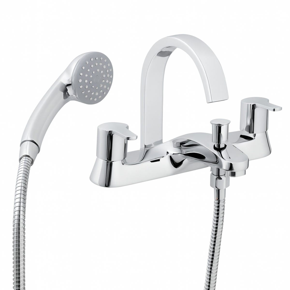 Esmere Bath & Shower Mixer Chrome