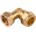 15MM x 1/2" Bent Tap Connector J611 (DZR)