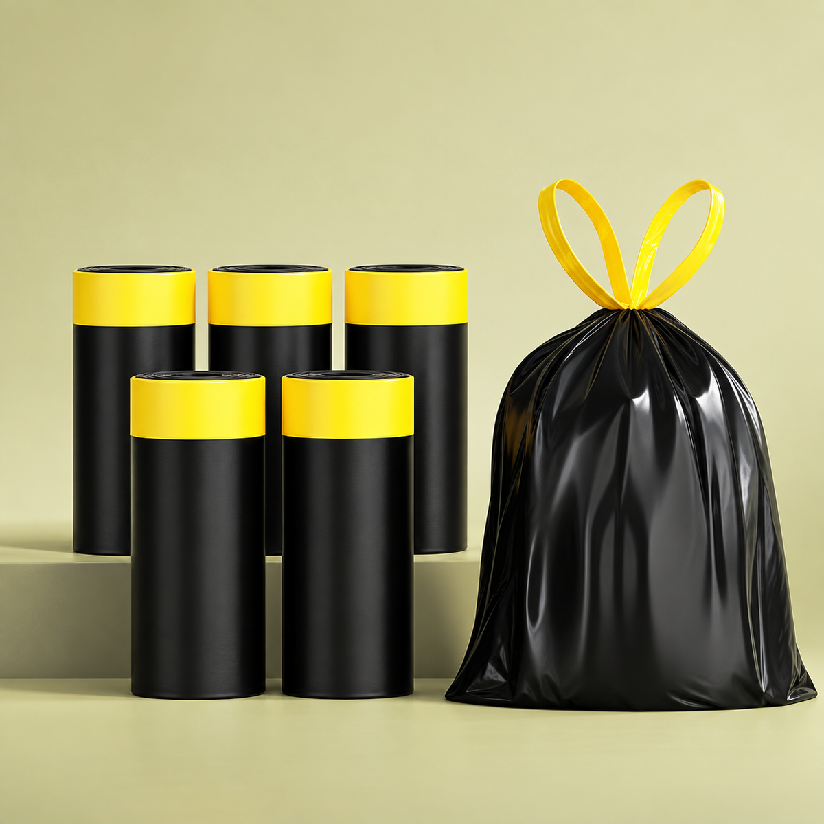 Drawstring Bin Liners 30L