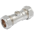 15mm Compression Low Pressure Chrome Isolating Valve (Box of 240)