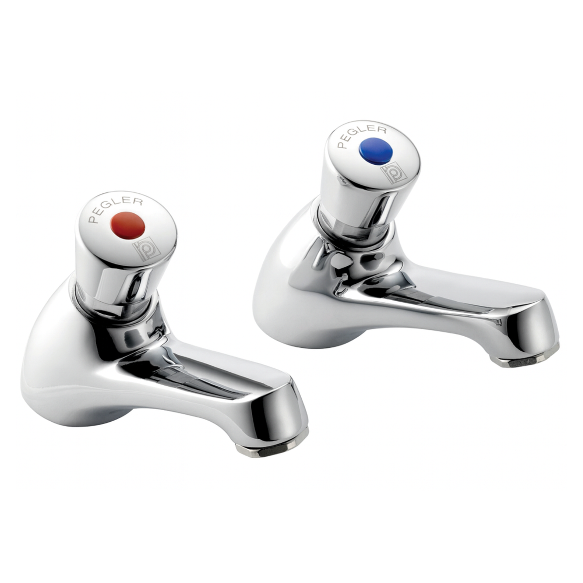 Clever Performa Non-Concussive Basin Tap – Self-Closing, Chrome-Plated Brass
