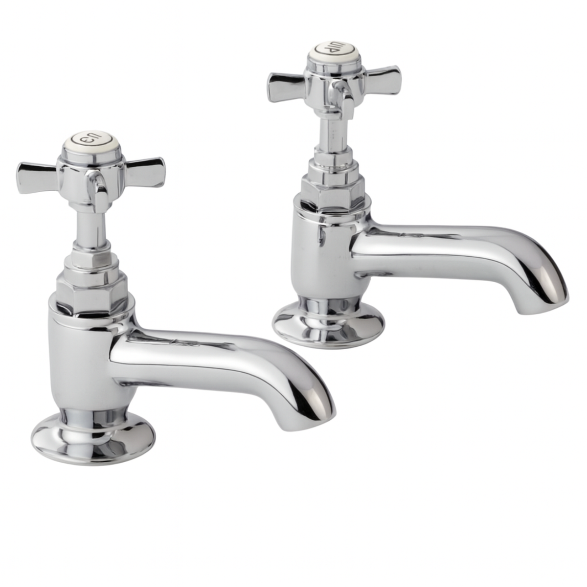 Hemsworth Bath Tap Pair Chrome