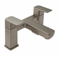 Caja Bath Filler Brushed Nickel