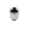 1/2" M x F Shower Single Check Valve Chrome