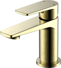 Ios Basin Mixer Tap – 40mm Cartridge, Brushed Gold Finish