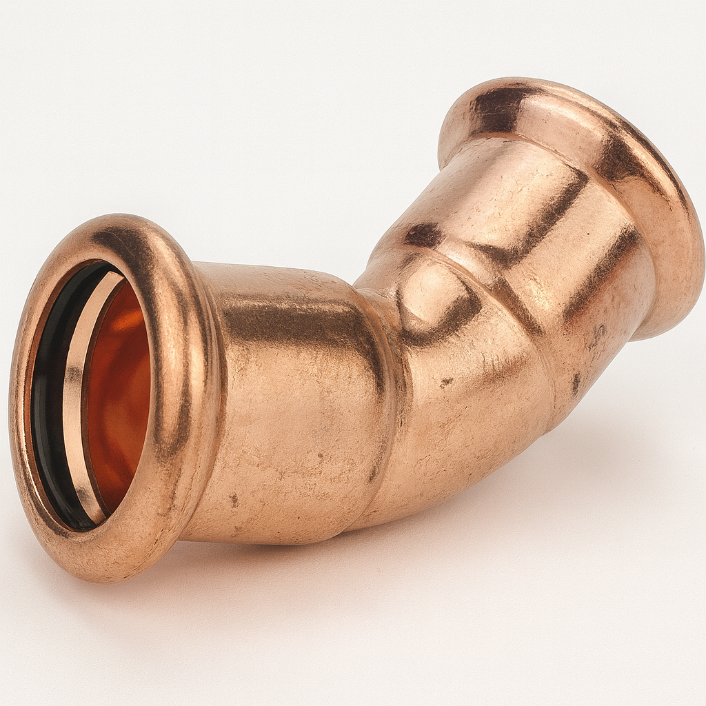 28MM 45 Degree Equal Elbow Press Water