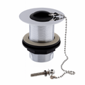 Sink Waste Unslotted – Chrome