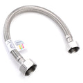 WRAS-Approved Flexi Pipe Connector – 3/4" x 1/2" BSP, 300mm, 8.5mm Bore