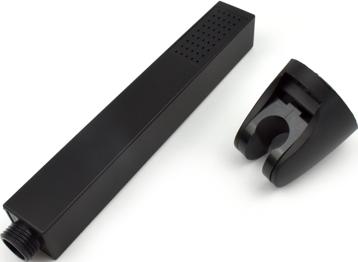 Cube Shower Head with Wall Holder