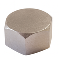 3/4" Blank Nut Chrome