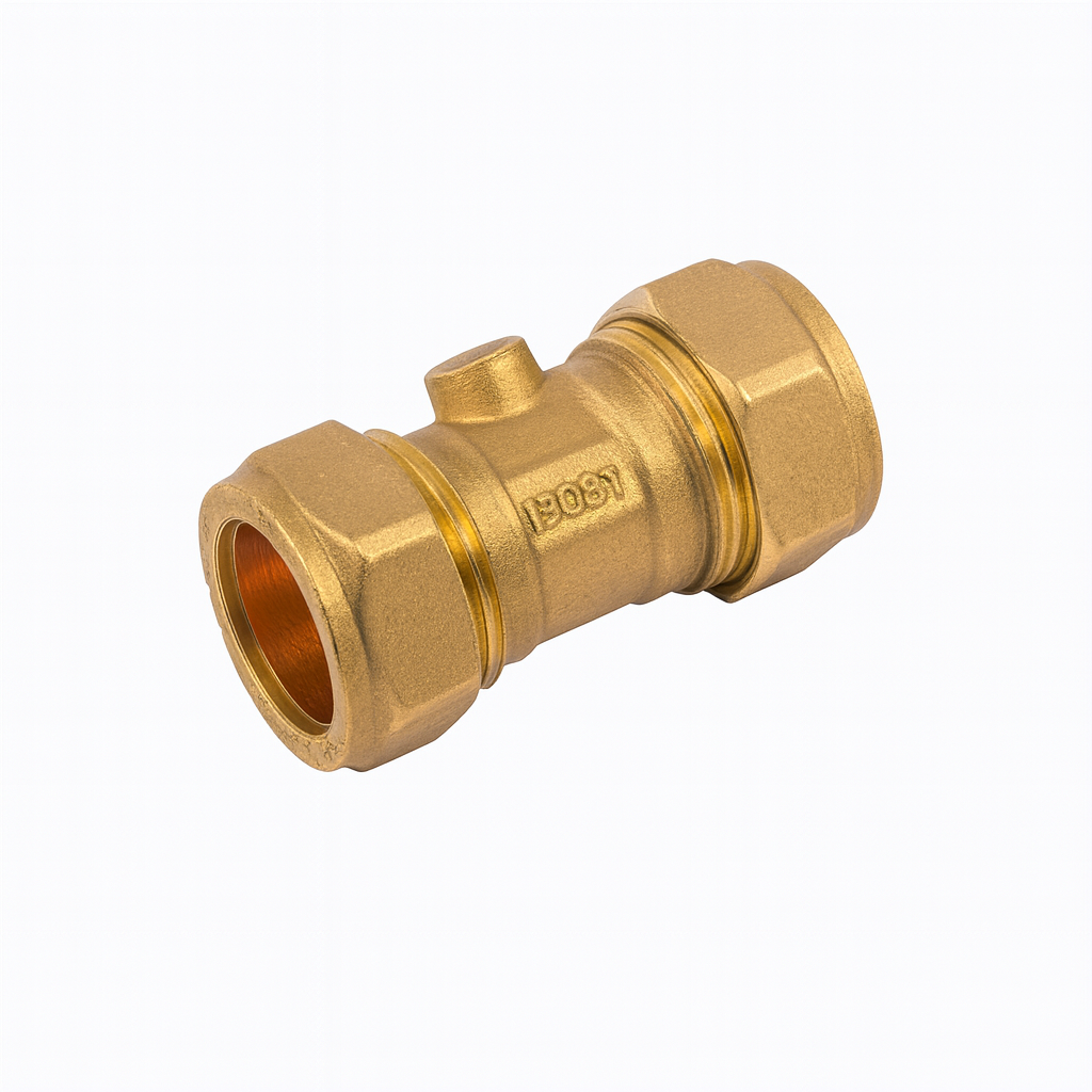 22MM C x C Brass Isolating Valve