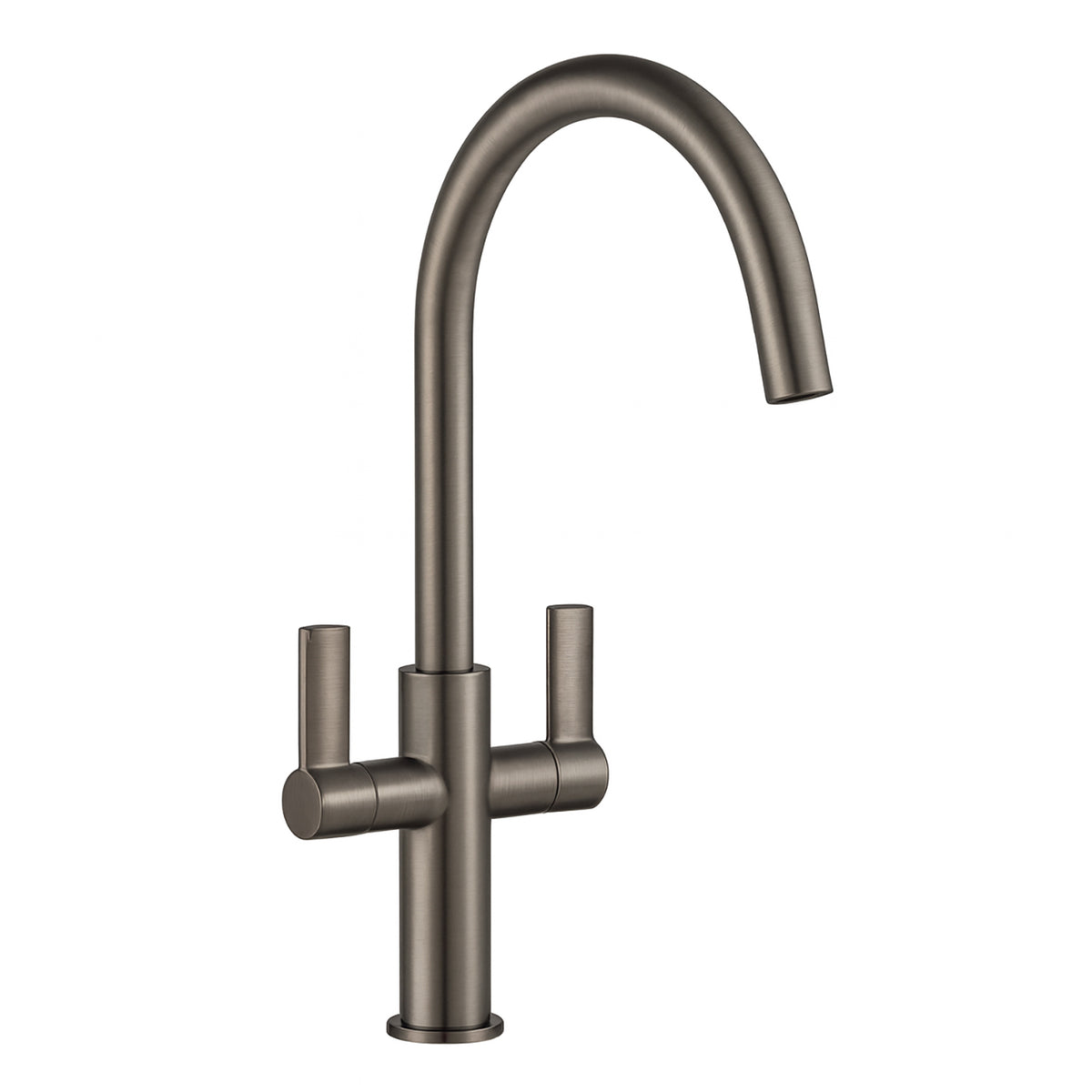Jeroni Swan Spout Two Handle Gunmetal