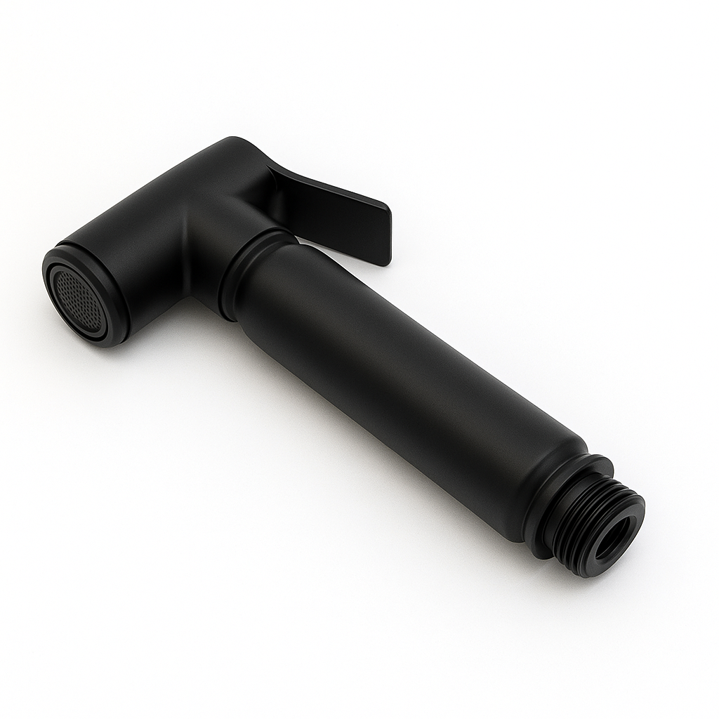 Matte Black Brass Douche Spray Head – Replacement Part
