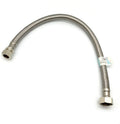 WRAS Flexi Tap Connector – 15mm Comp x 3/4" BSP, 500mm, 9.8mm Bore