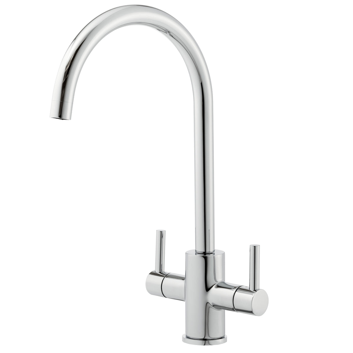Elektro Chrome Kitchen Mixer Tap – Dual Lever, Trade Box of 10