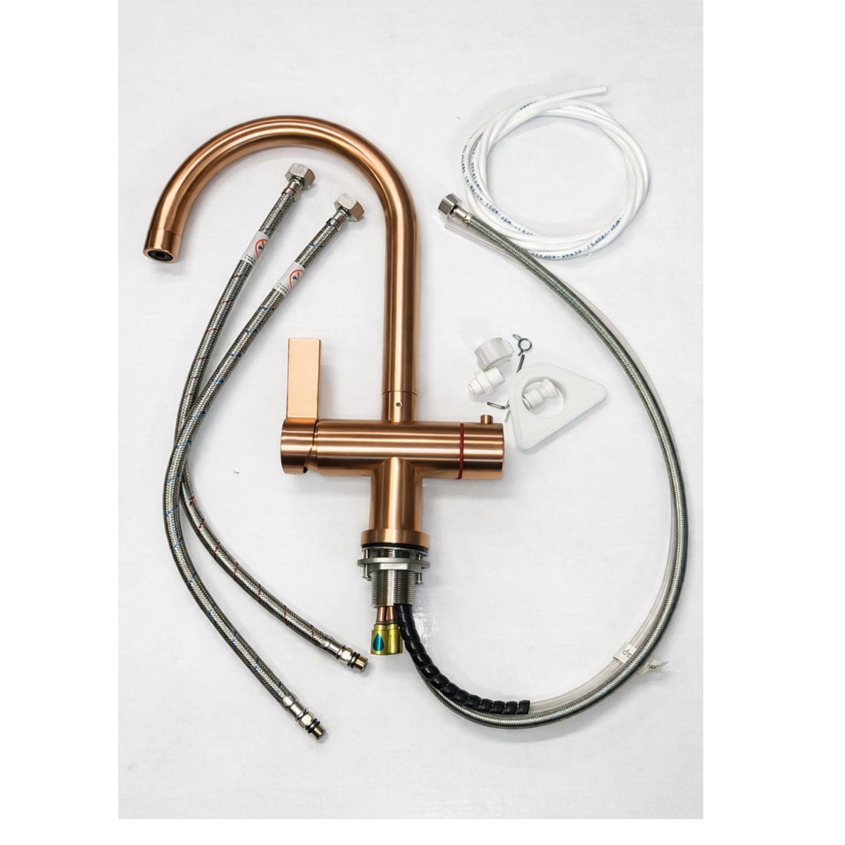 Swan Spout Hot Water Tap Copper Tap Only