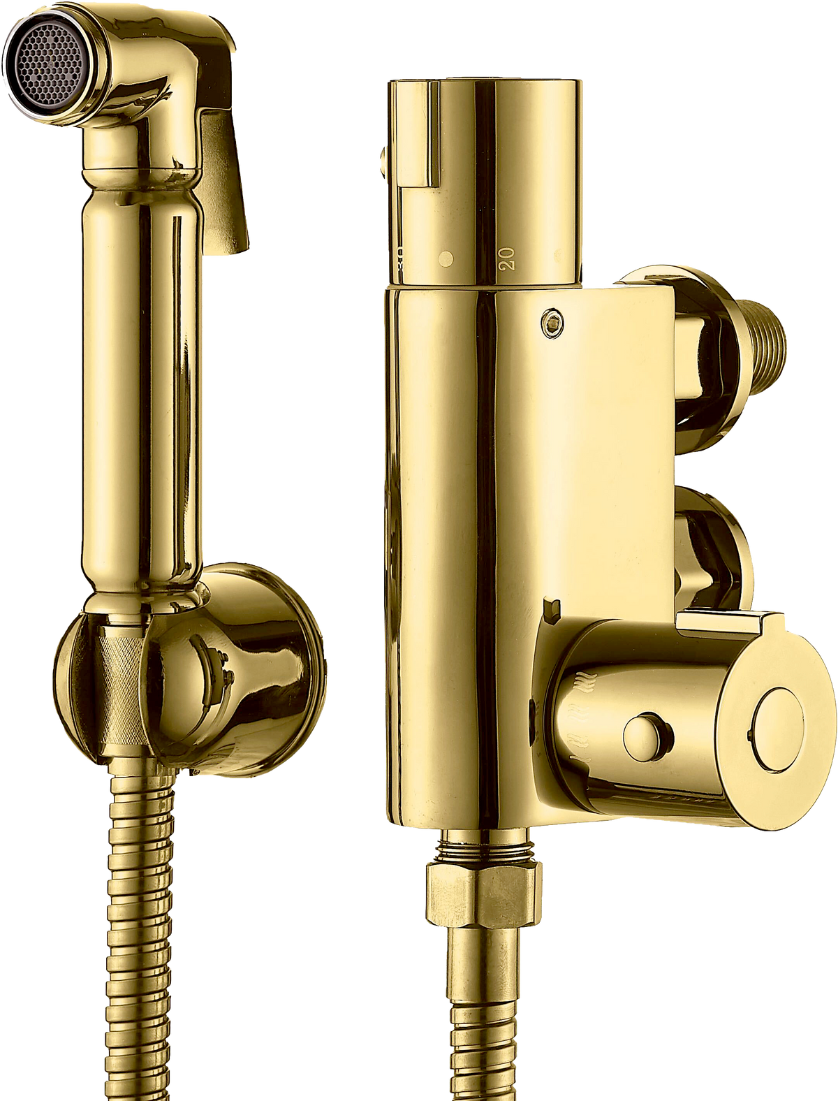 All-In-One Thermostatic Brass Douche Set