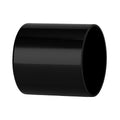 56mm Black Solvent Weld Straight Coupling – Waste Pipe (Pack of 2)