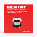 Suregraft Basin Click Waste Unslotted Large – Chrome