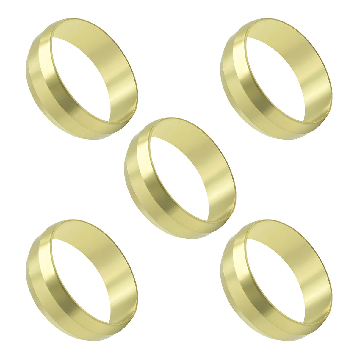 3/4in Brass Olive (5) Pp
