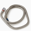 1.5M x 1/2" x 11MM Cone Hose Chrome