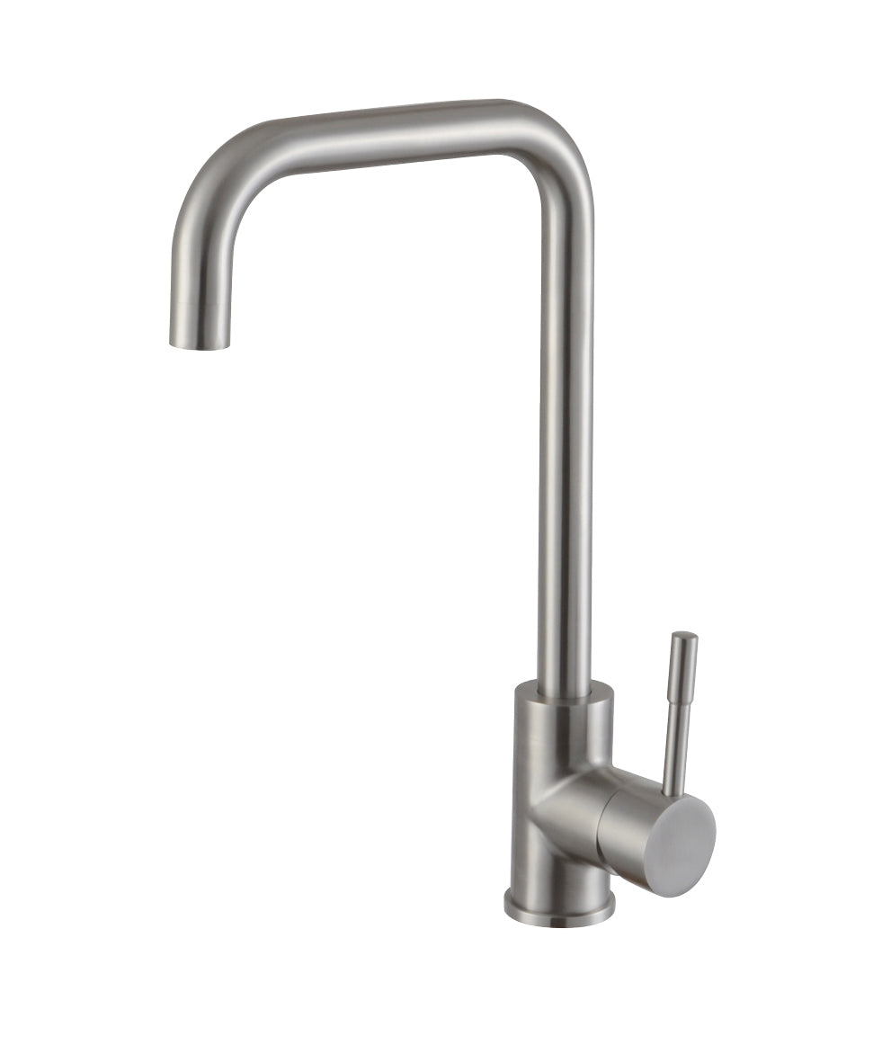 Abode 304 Stainless Steel Single Lever Kitchen Tap