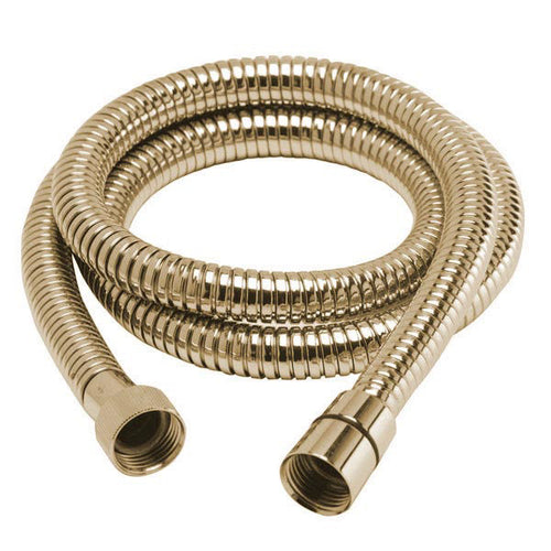 120cm Stainless Steel Shower Hose – Brushed Gold Finish