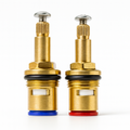 8/24 Ceramic Disc Tap Valves – Hot & Cold Pair