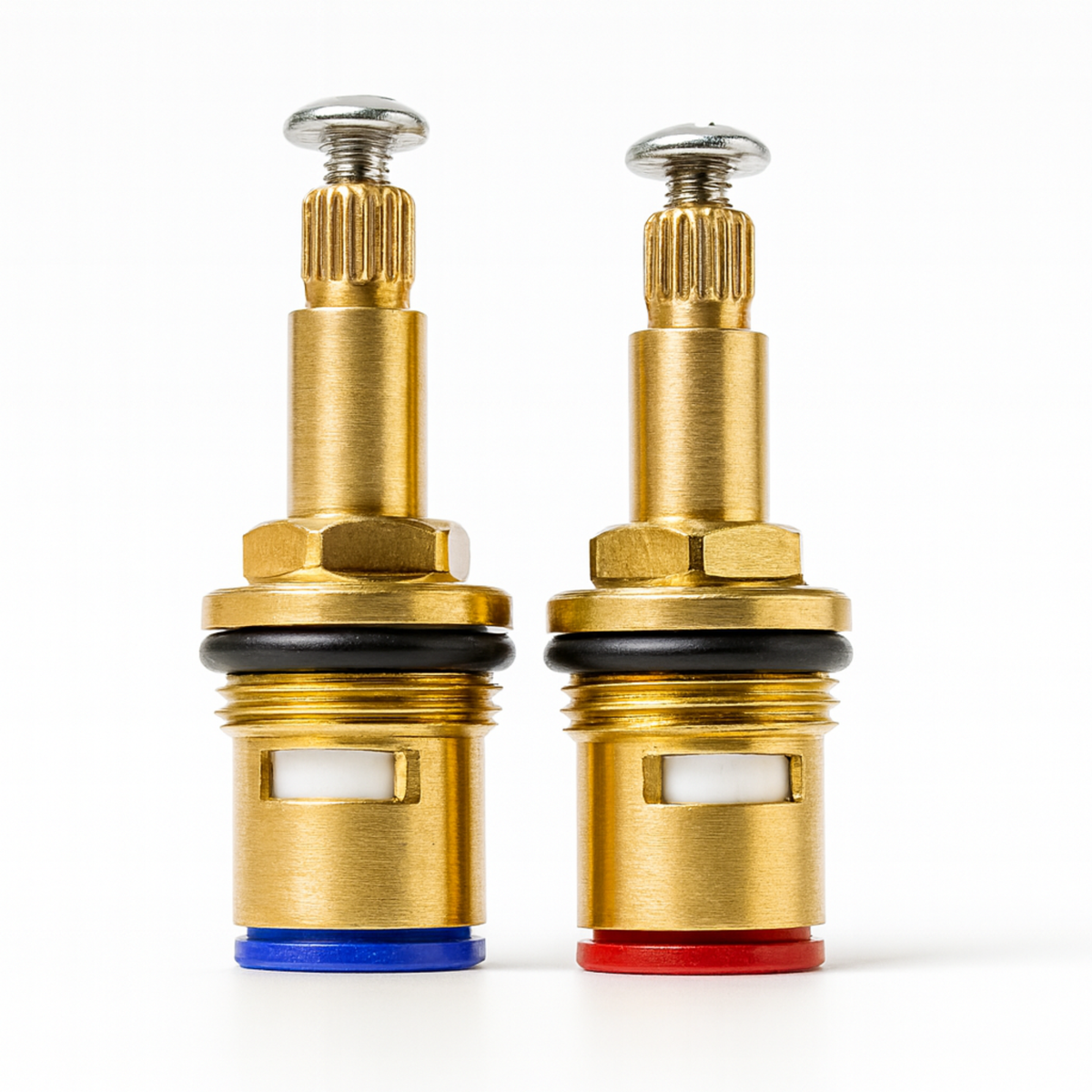 8/24 Ceramic Disc Tap Valves – Hot & Cold Pair