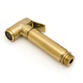 Brushed Gold Brass Douche Spray Head – Replacement Part