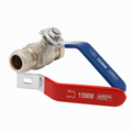 WRAS 15mm C x C Lever Ball Valve – Red & Blue Handles